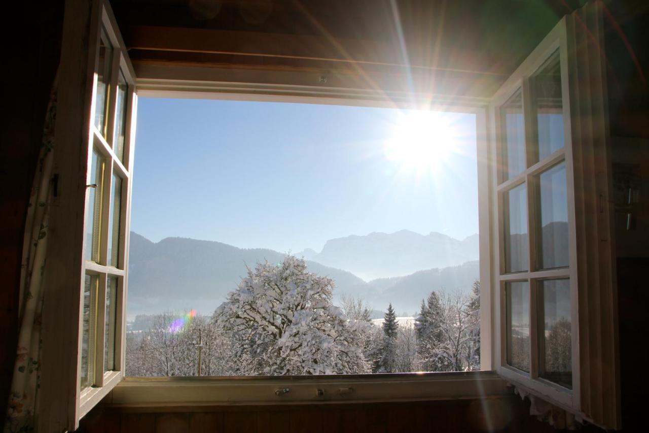Bio Ferienbauernhof Greber Villa Schwarzenberg im Bregenzerwald Exterior foto